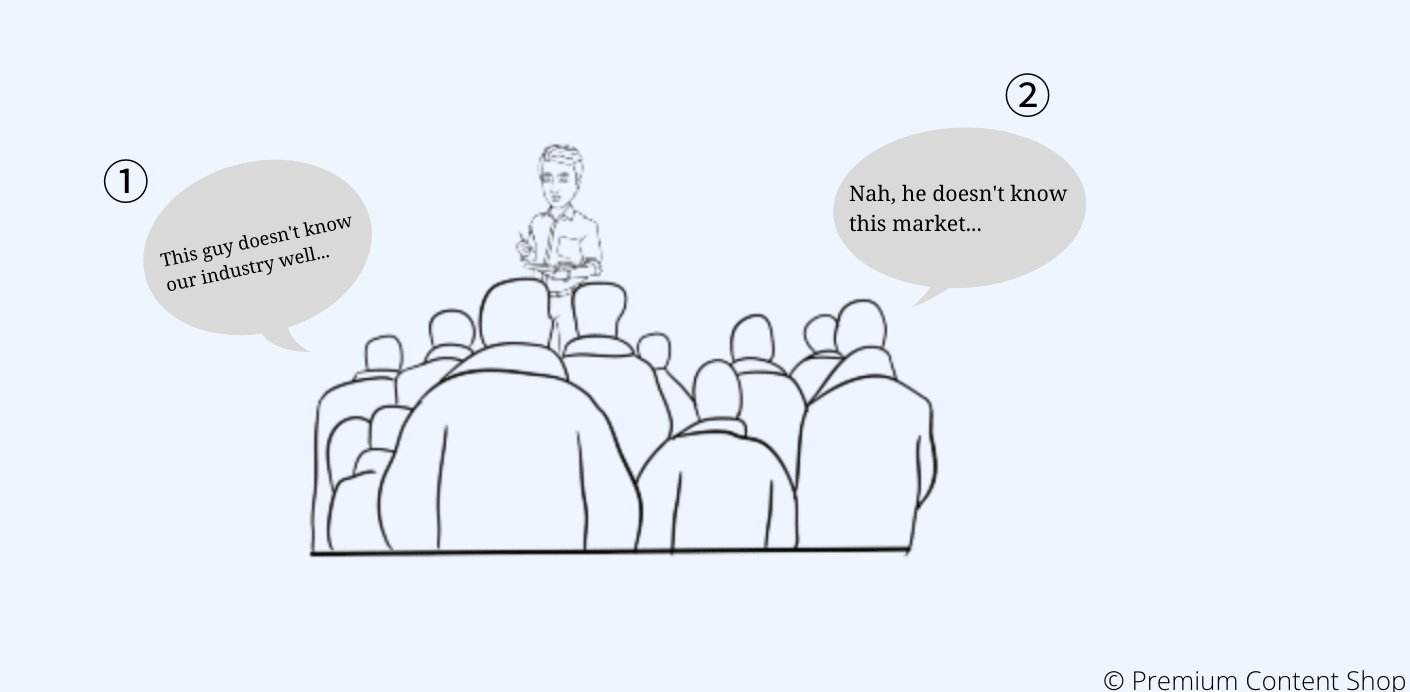 industry expertise is critical when creating content for SaaS customer acquisition